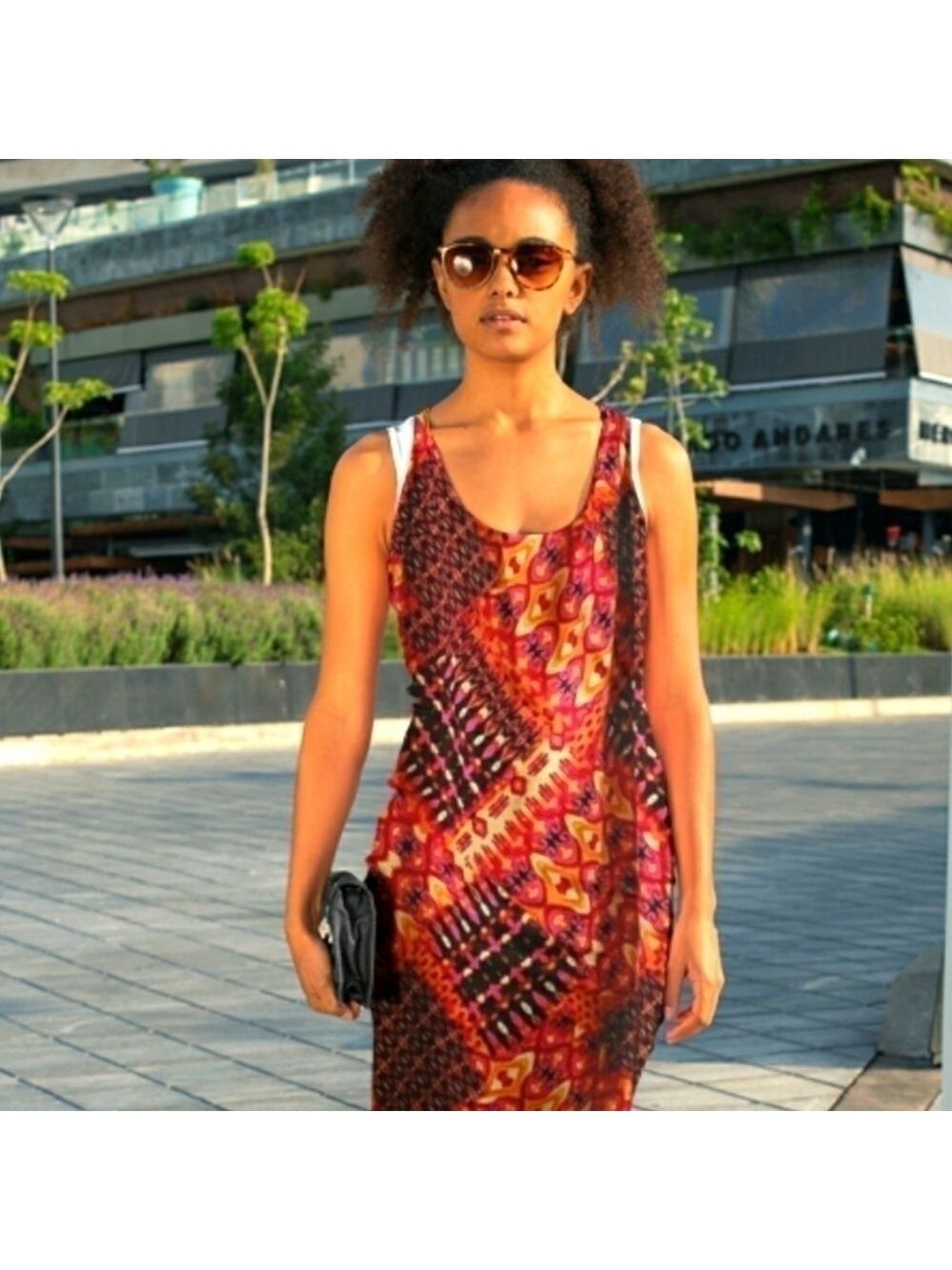 Alxy  sleeveless Deep V Neck DRESS💓